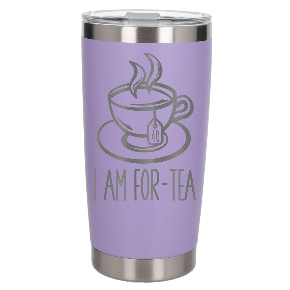 Lavender Thermal Metal Coffee Cup