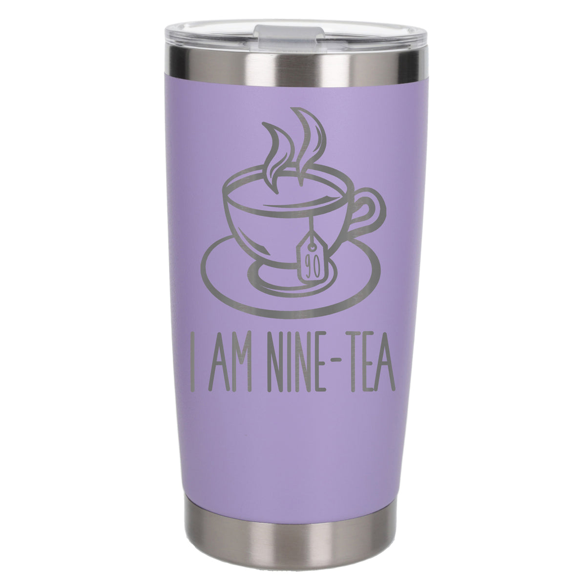 Lavender Thermal Metal Coffee Cup