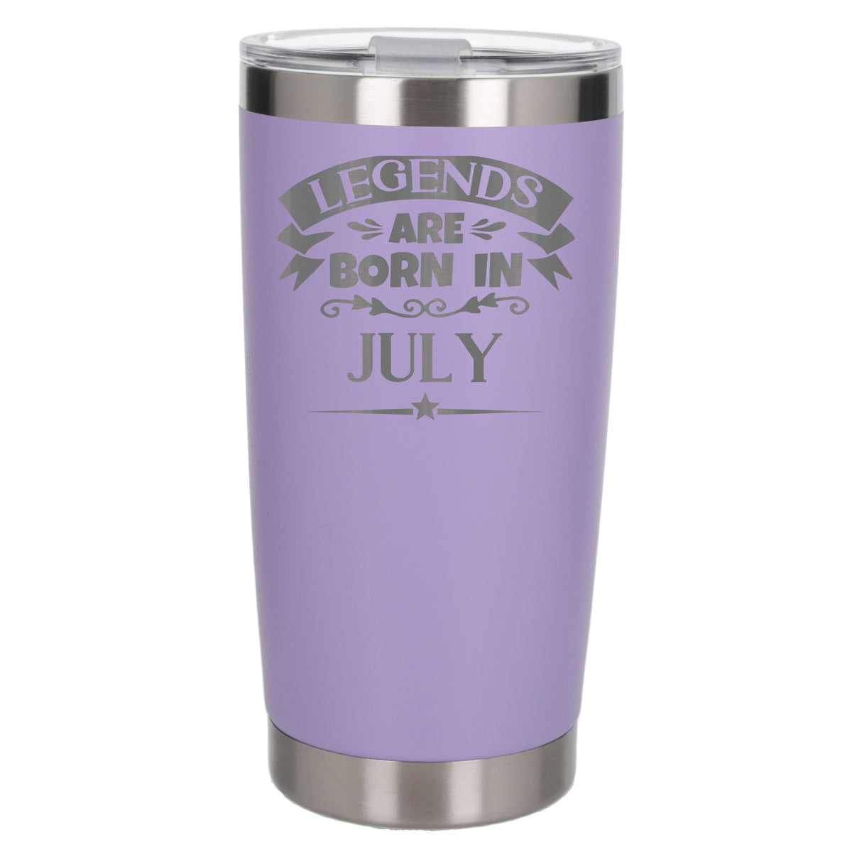 Lavender Thermal Metal Coffee Cup