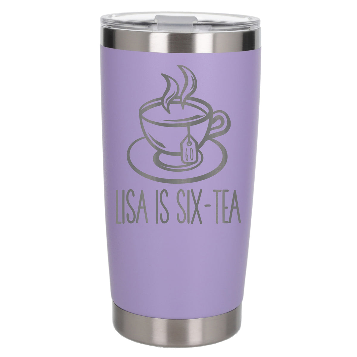 Lavender Thermal Metal Coffee Cup