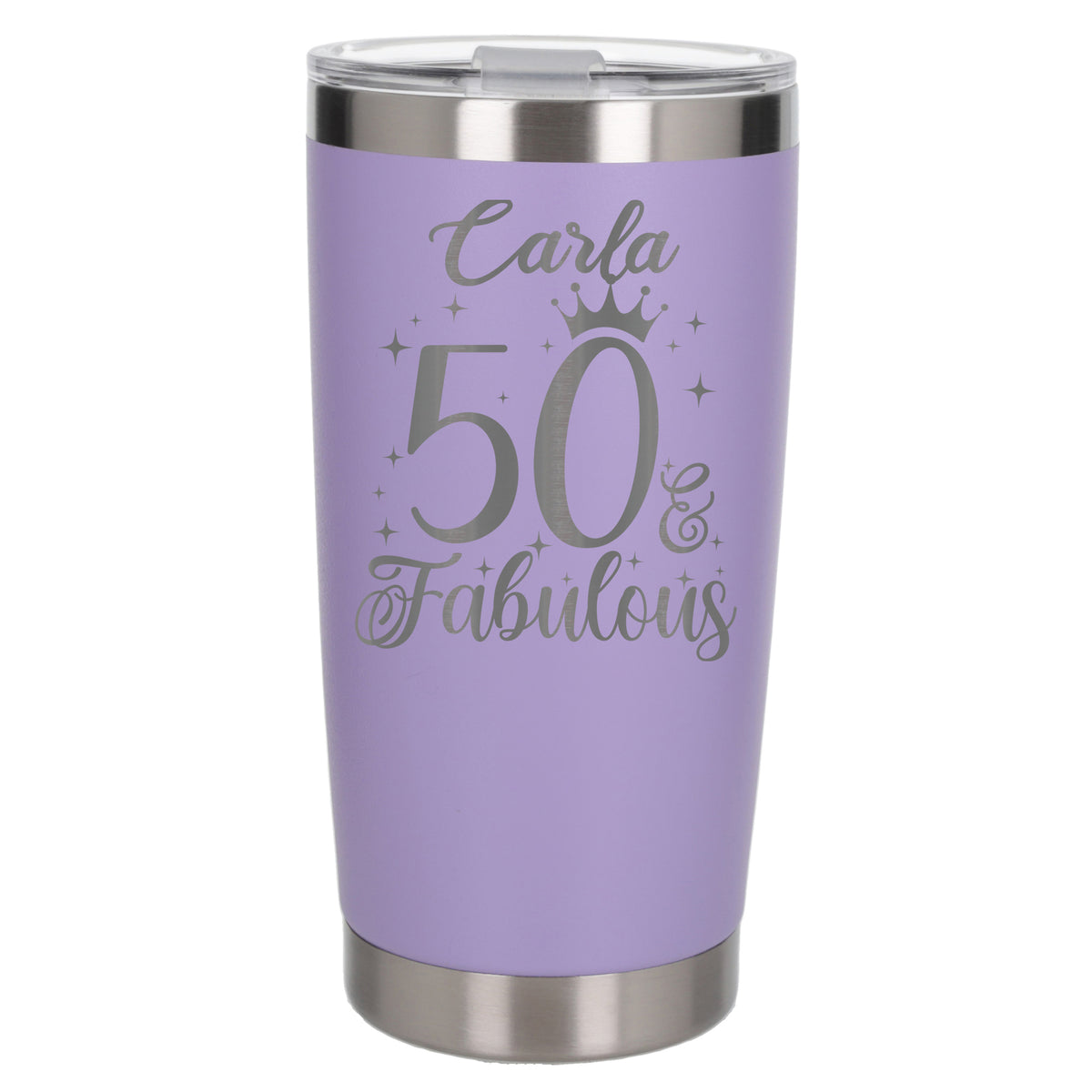 Lavender Thermal Metal Coffee Cup