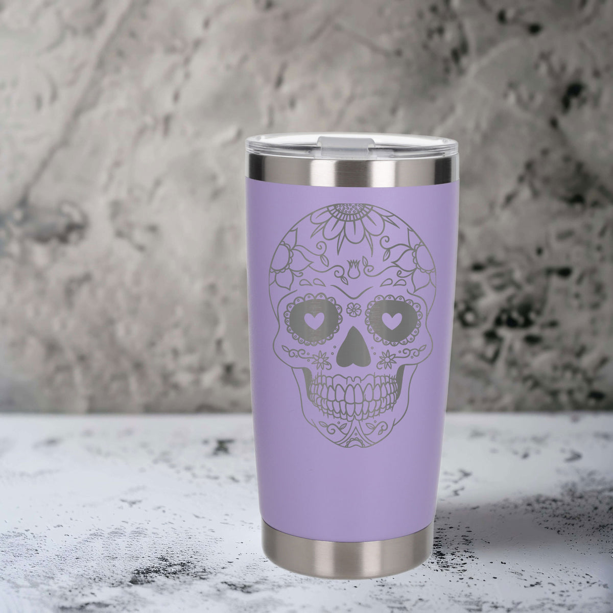 Lavender Thermal Metal Coffee Cup