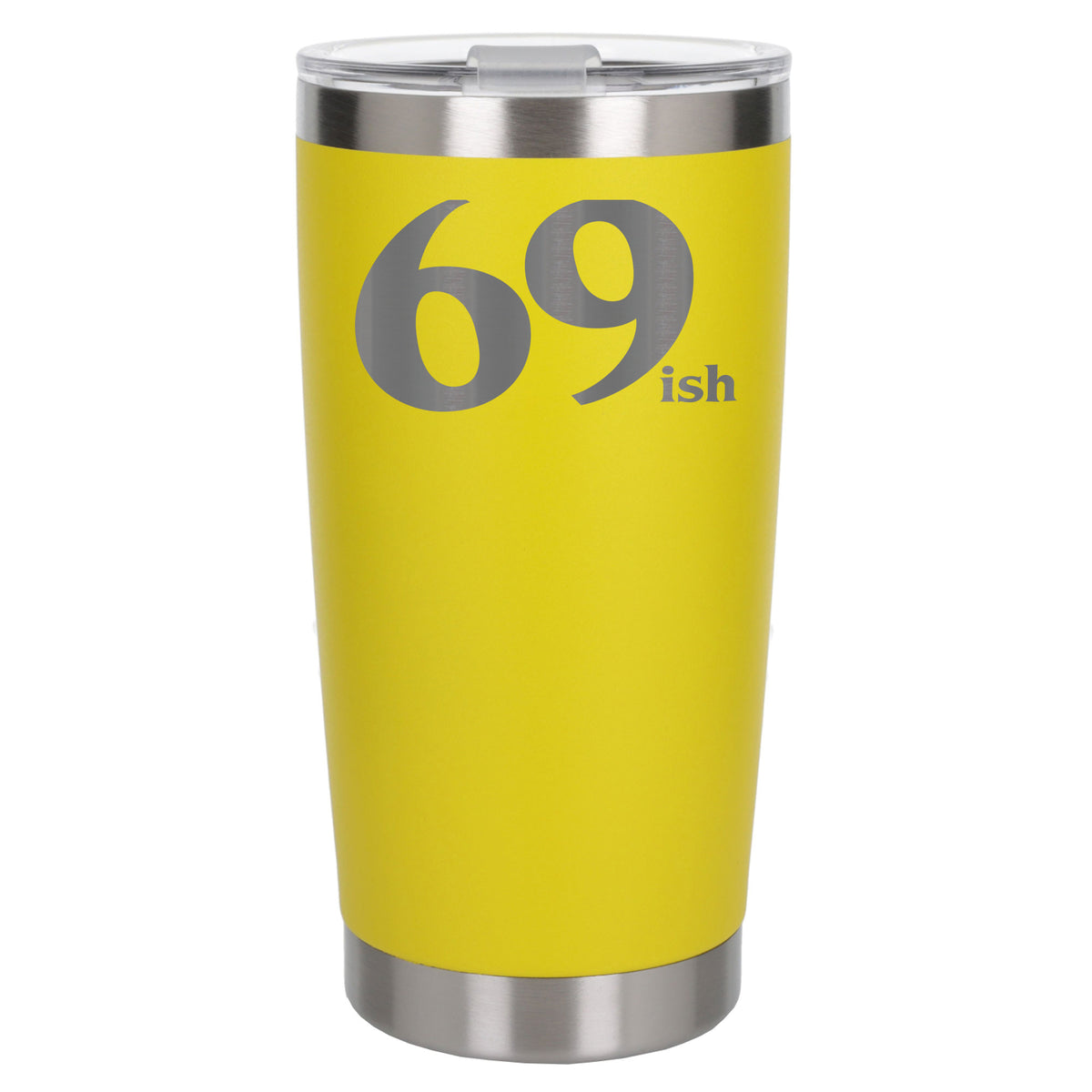 Yellow Thermal Metal Coffee Cup