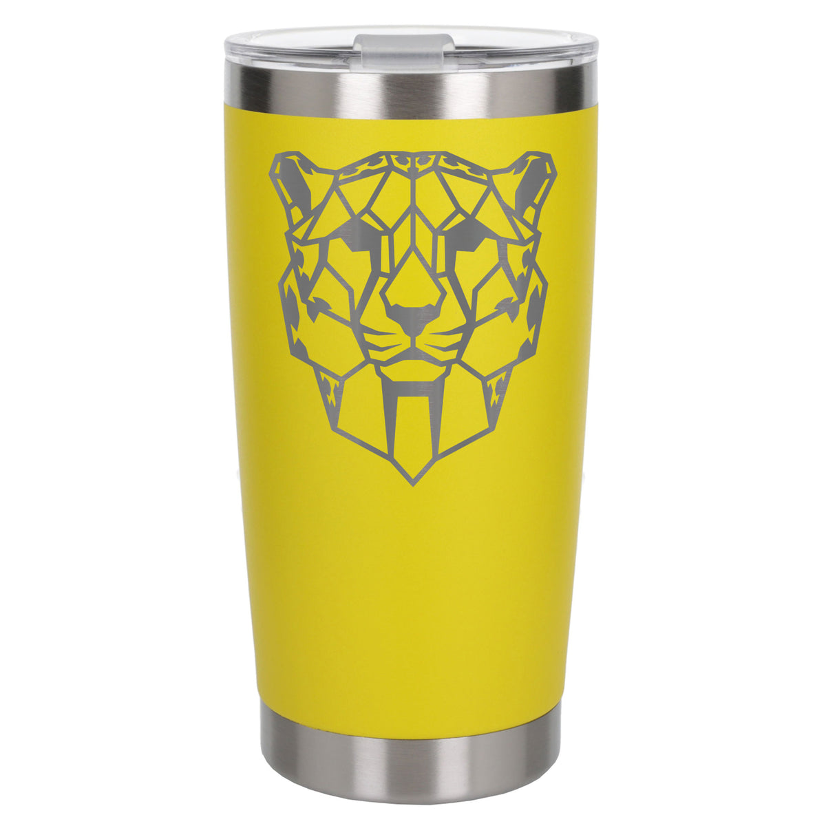 Yellow Thermal Metal Coffee Cup