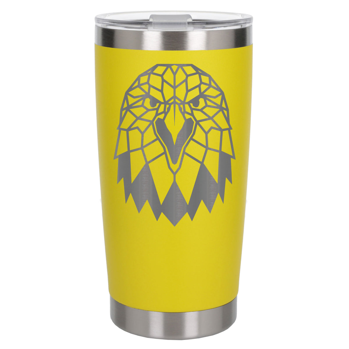 Yellow Thermal Metal Coffee Cup