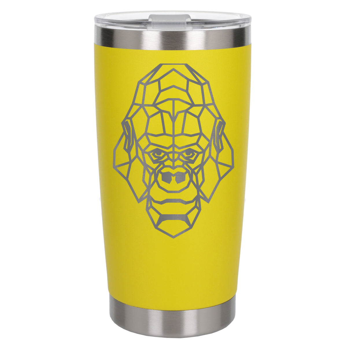 Yellow Thermal Metal Coffee Cup