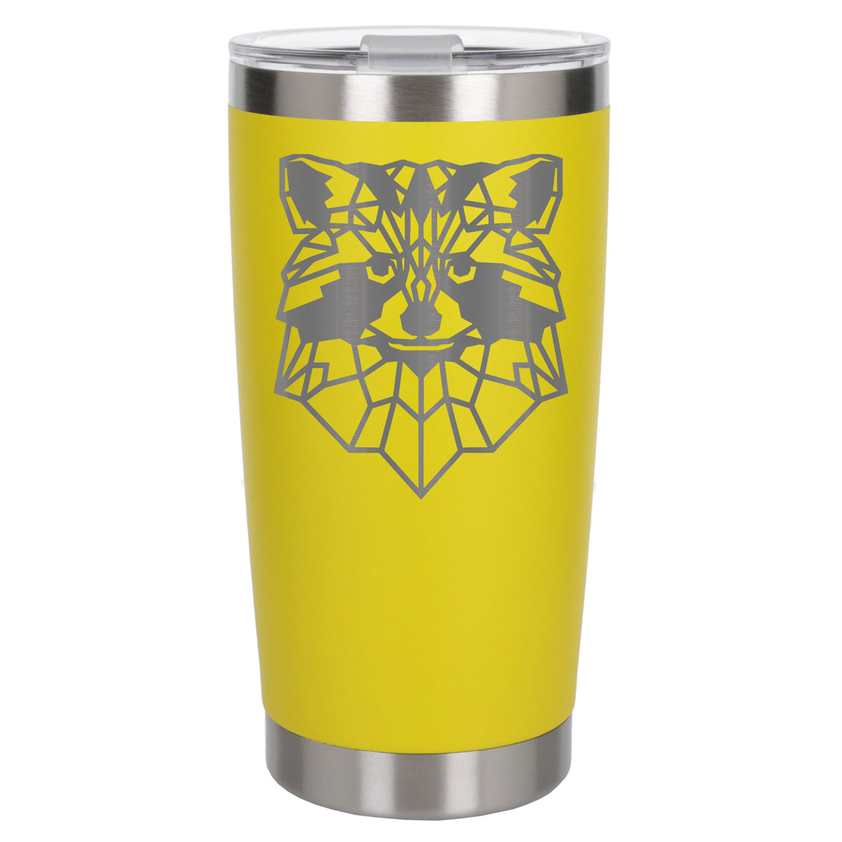 Yellow Thermal Metal Coffee Cup