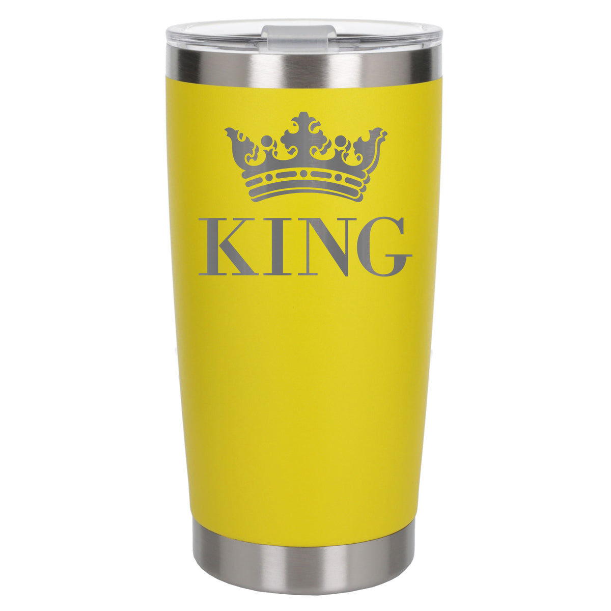 Yellow Thermal Metal Coffee Cup