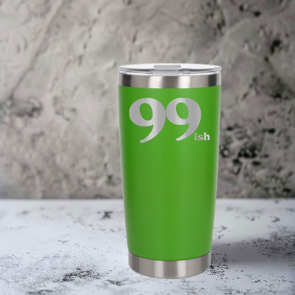 Green Thermal Metal Coffee Cup