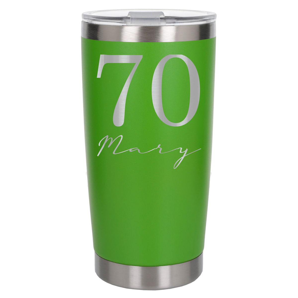 Green Thermal Metal Coffee Cup