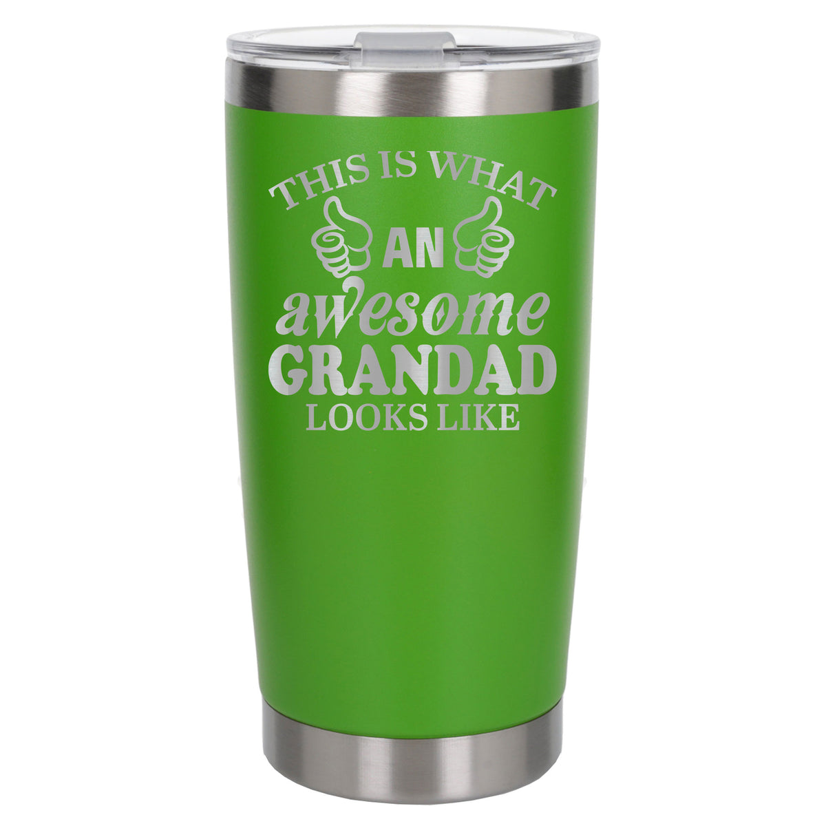 Green Thermal Metal Coffee Cup