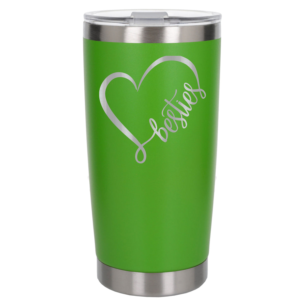 Green Thermal Metal Coffee Cup