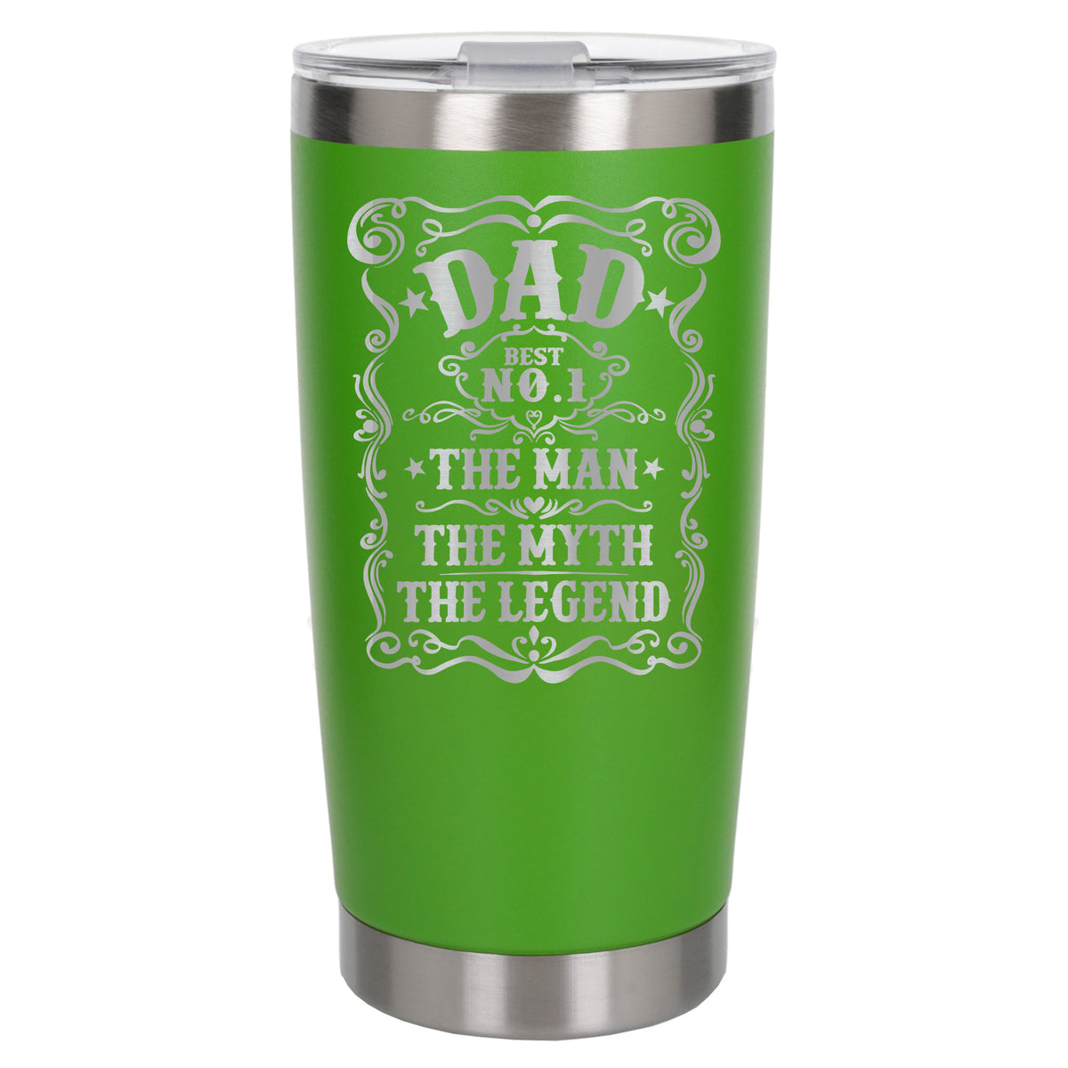 Green Thermal Metal Coffee Cup