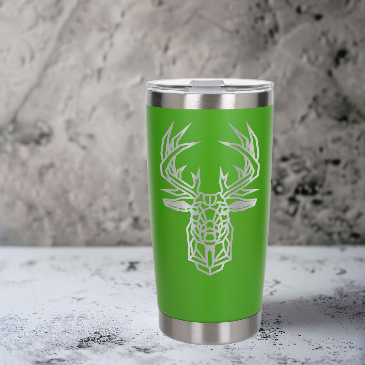 Green Thermal Metal Coffee Cup
