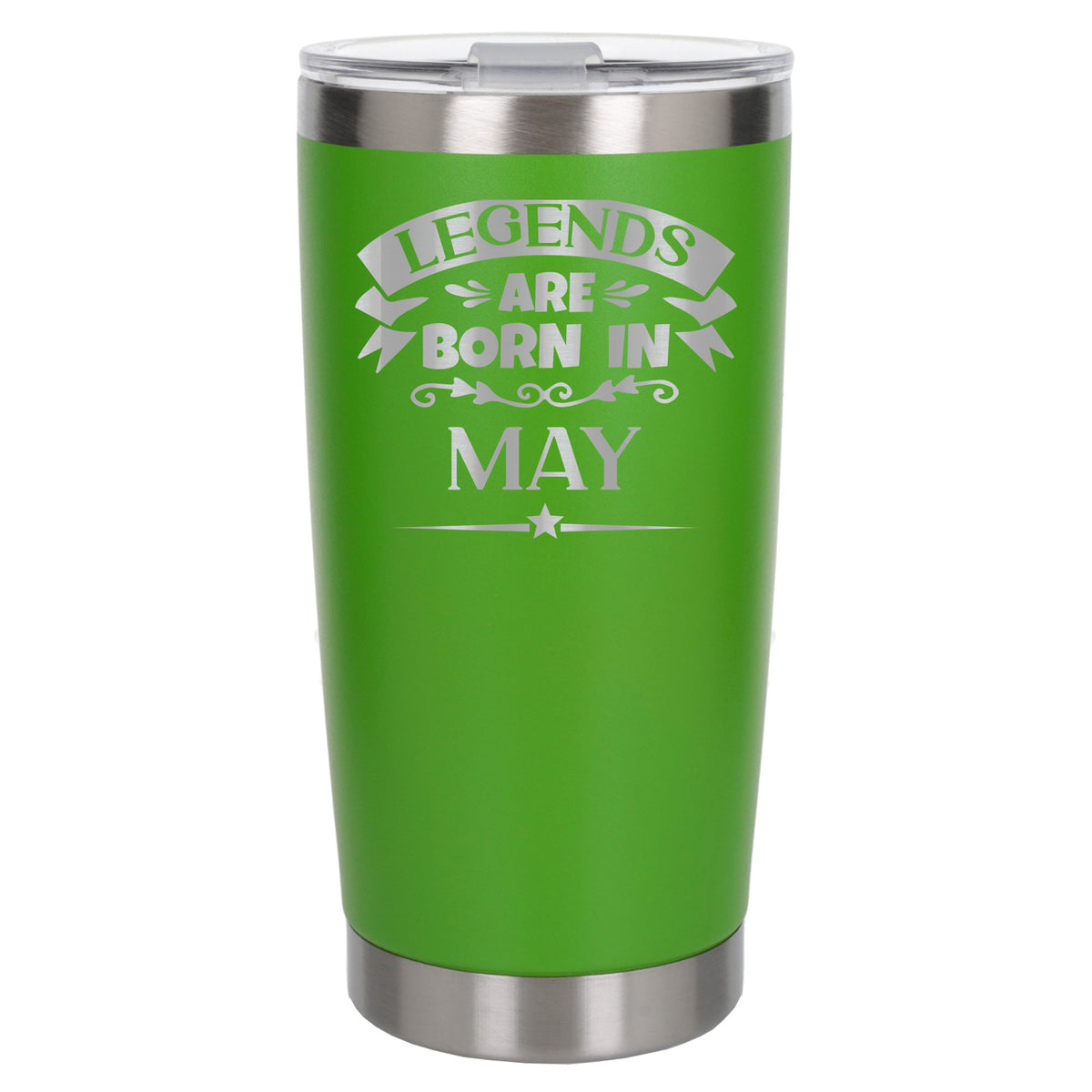 Green Thermal Metal Coffee Cup