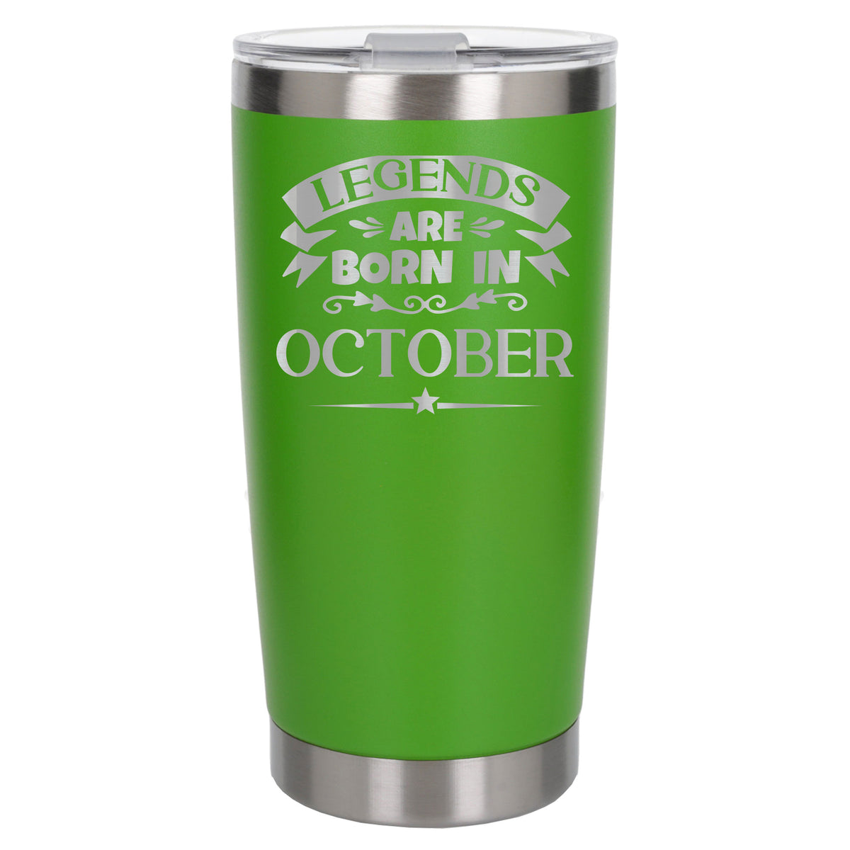Green Thermal Metal Coffee Cup