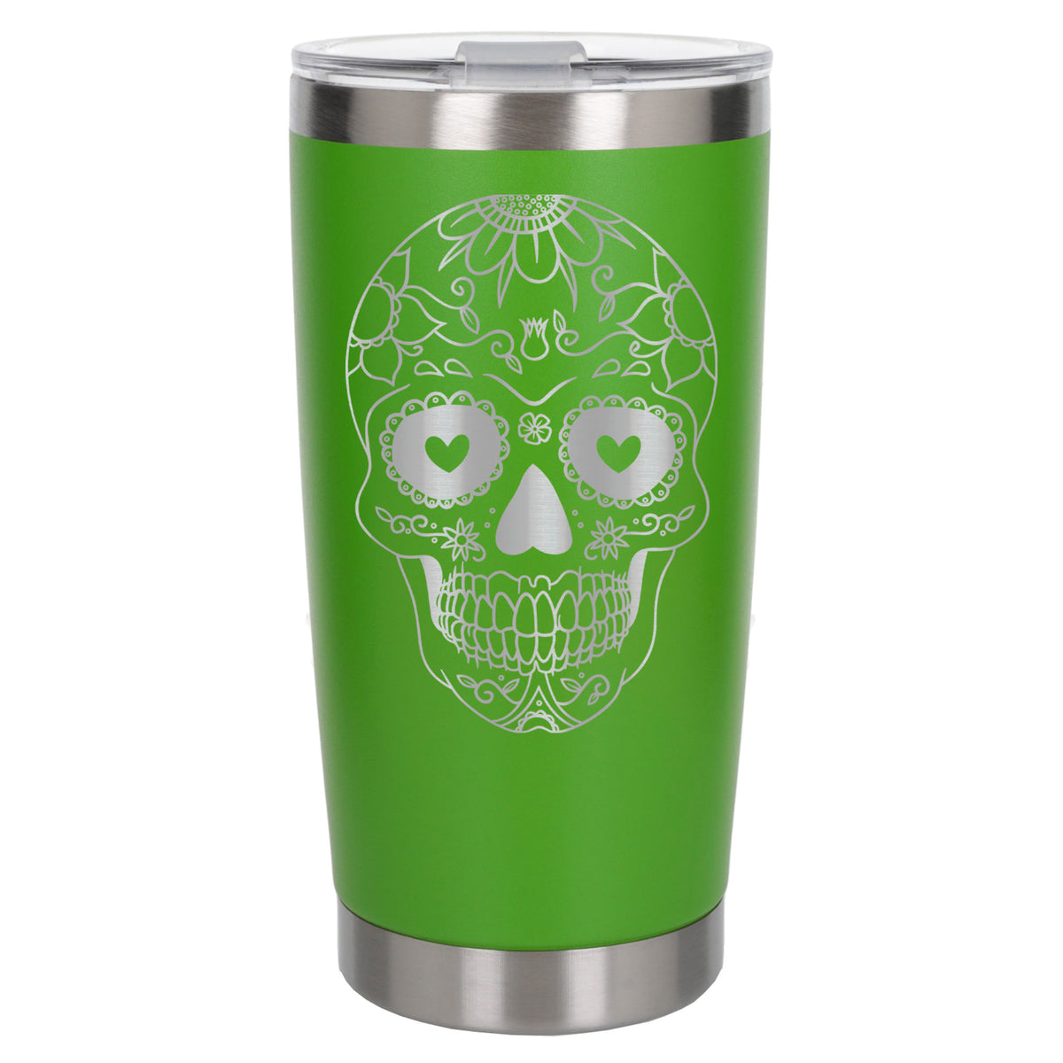 Green Thermal Metal Coffee Cup