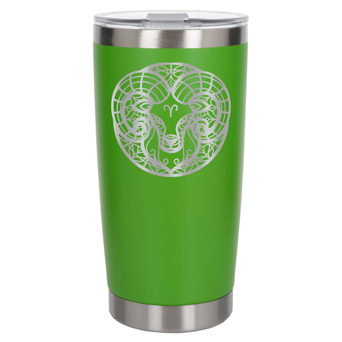 Green Thermal Metal Coffee Cup