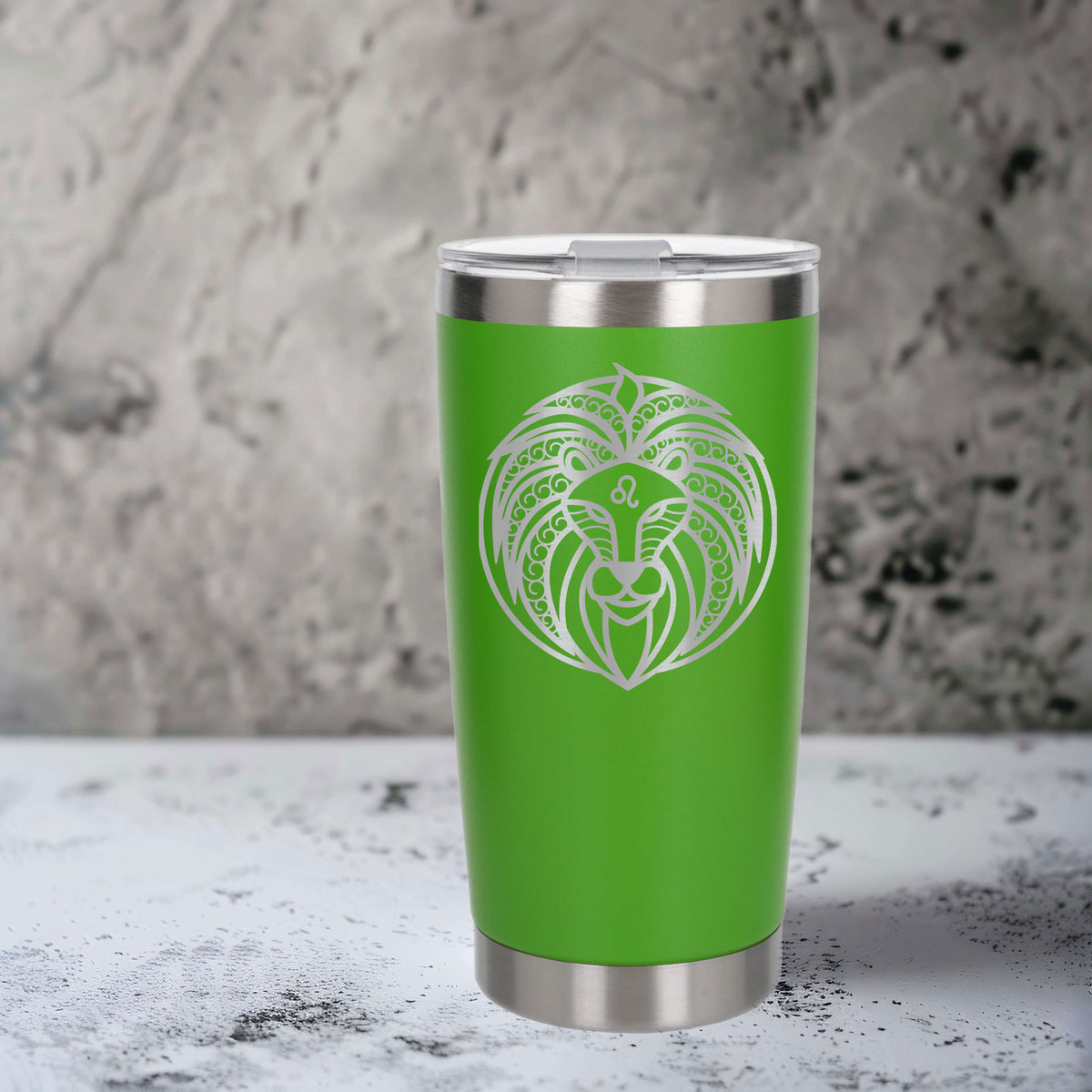 Green Thermal Metal Coffee Cup