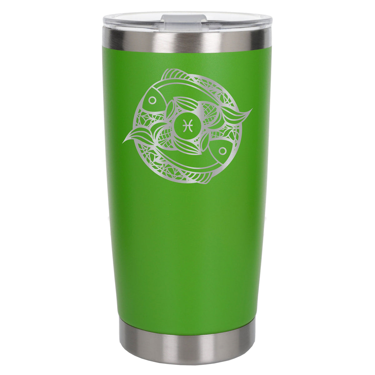 Green Thermal Metal Coffee Cup