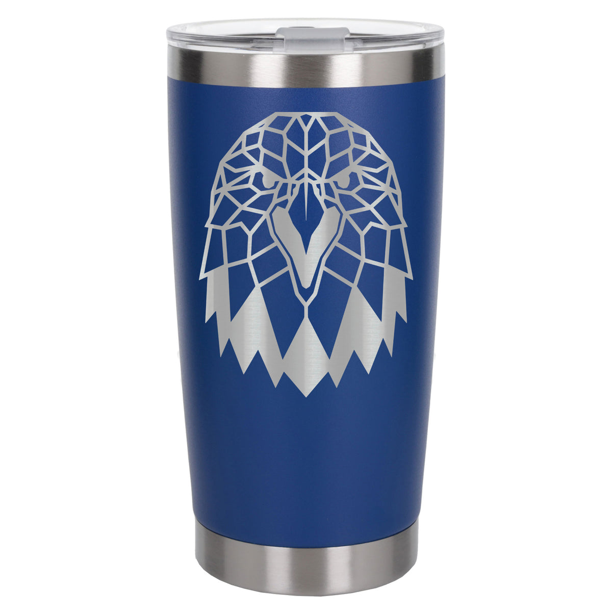 Dark Blue Thermal Metal Coffee Cup