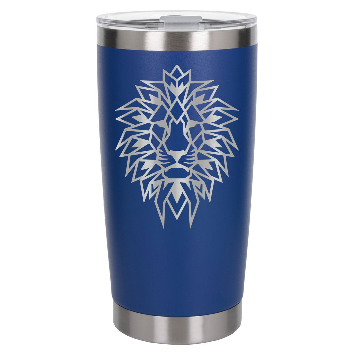 Dark Blue Thermal Metal Coffee Cup