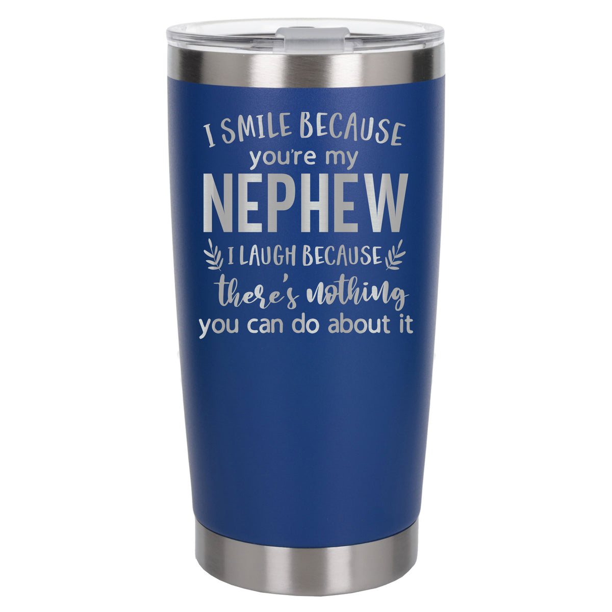 Dark Blue Thermal Metal Coffee Cup