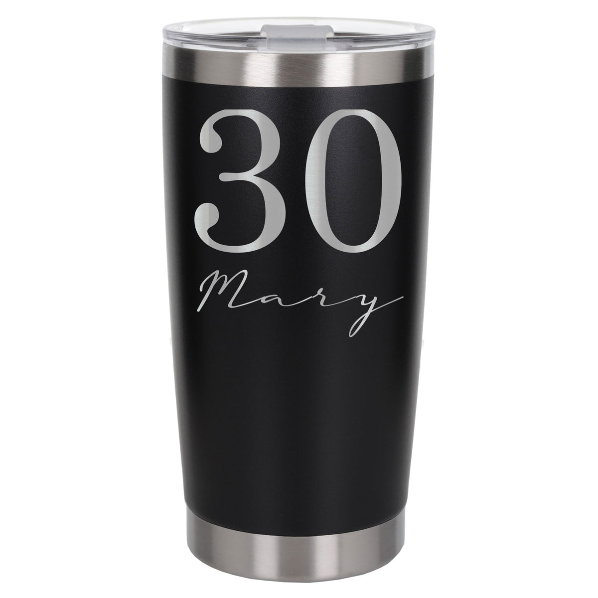 Black Thermal Metal Coffee Cup