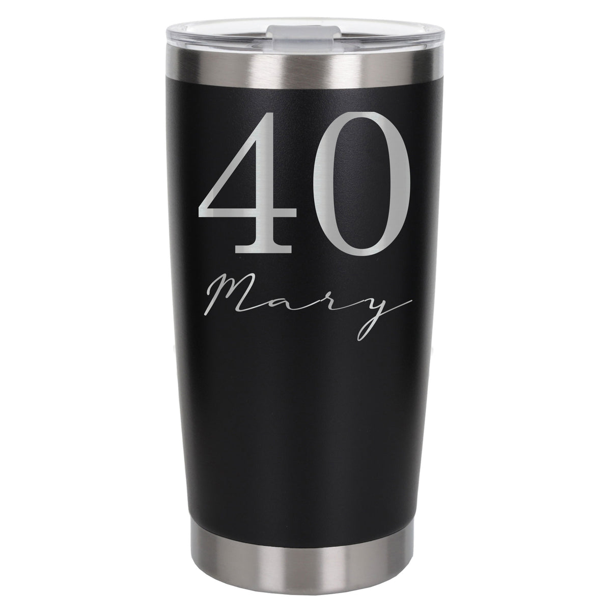 Black Thermal Metal Coffee Cup