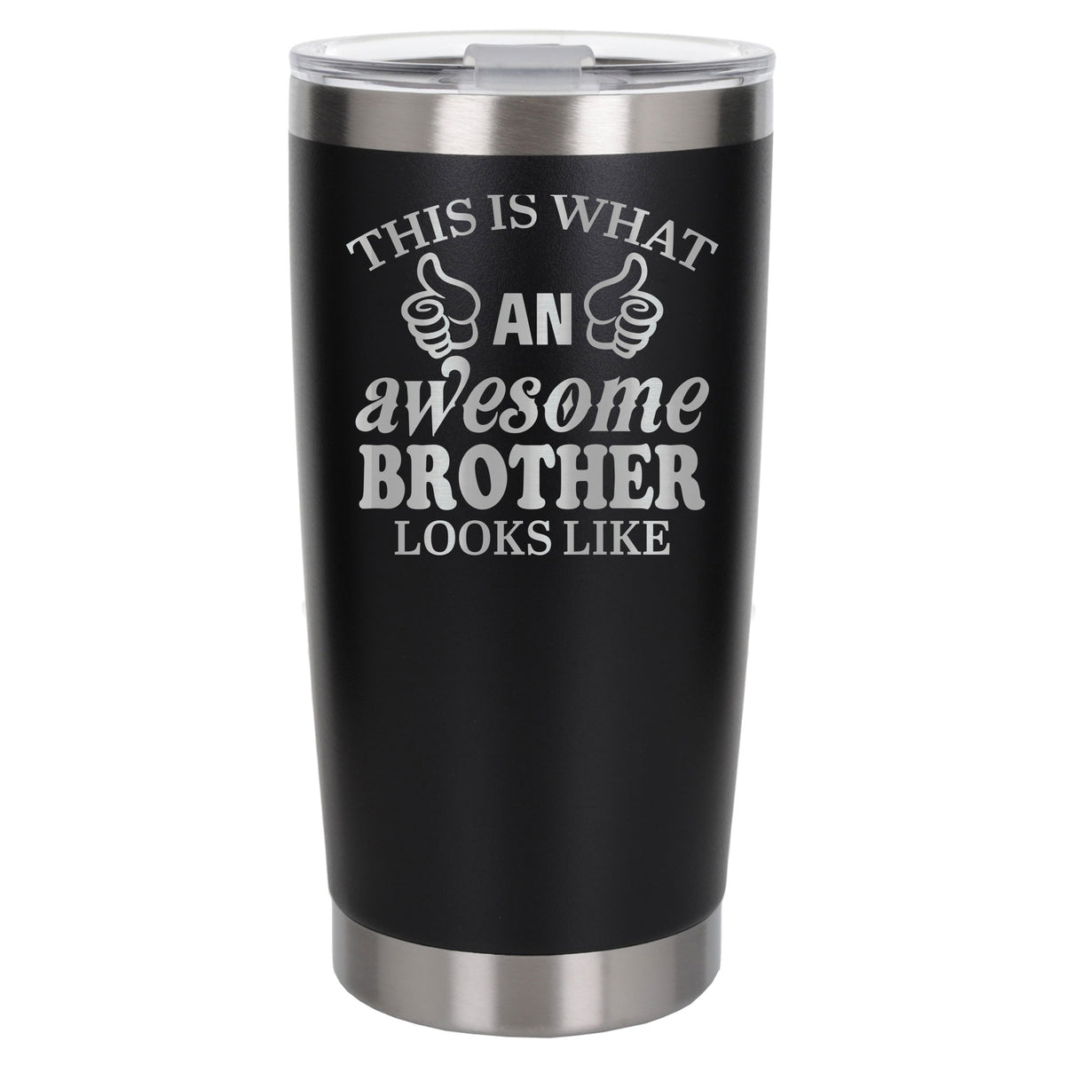 Black Thermal Metal Coffee Cup