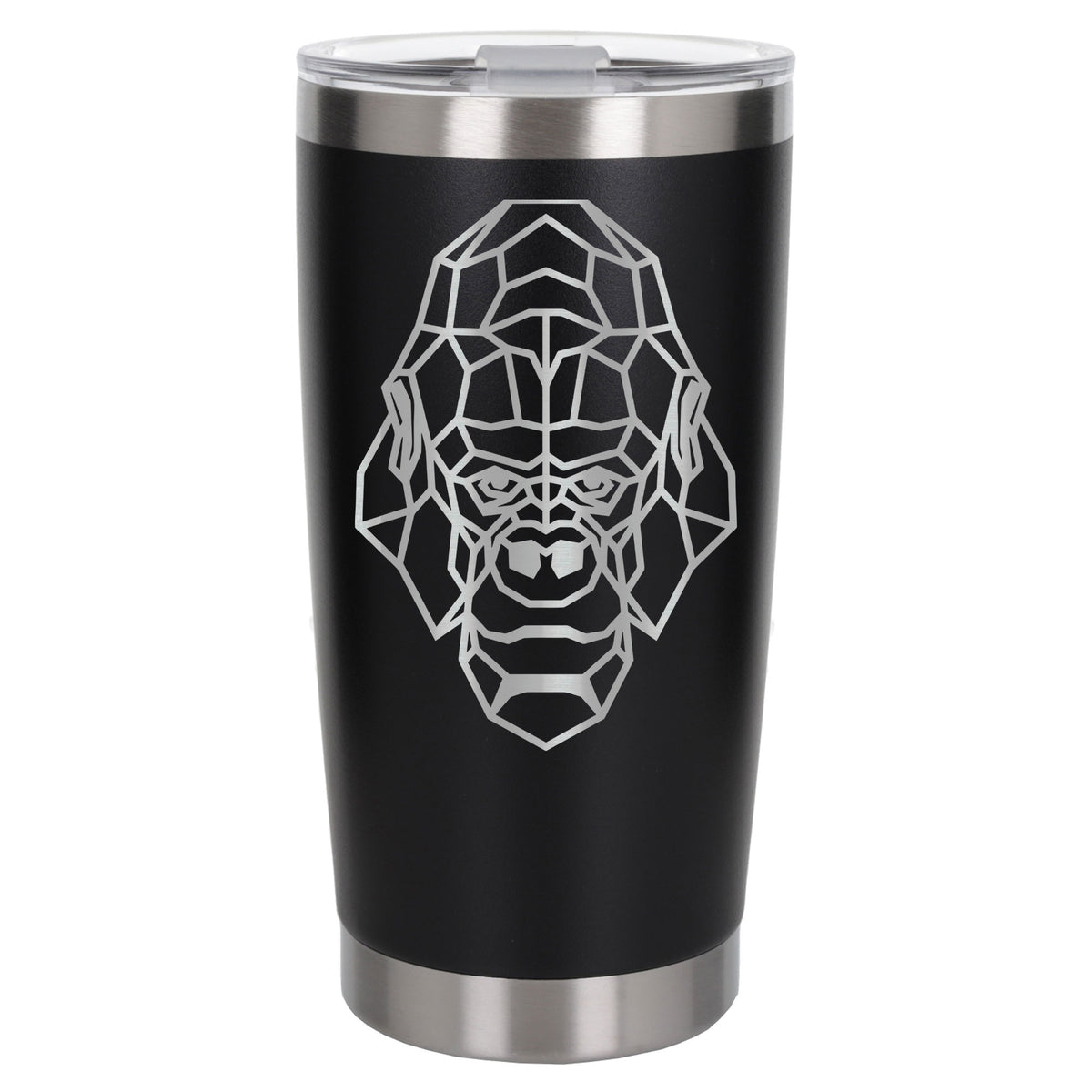 Black Thermal Metal Coffee Cup