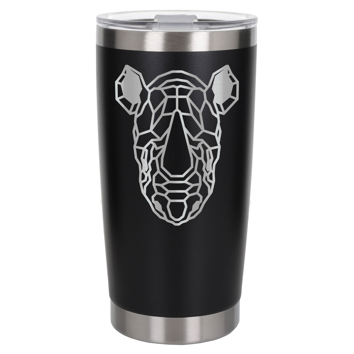 Black Thermal Metal Coffee Cup