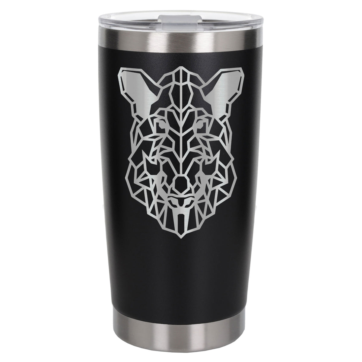 Black Thermal Metal Coffee Cup