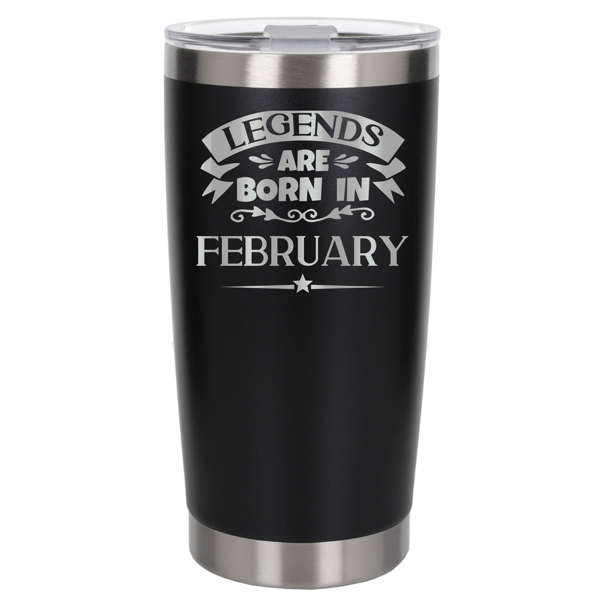 Black Thermal Metal Coffee Cup