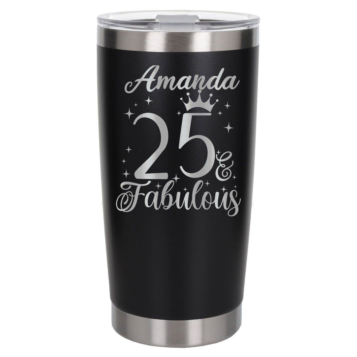 Black Thermal Metal Coffee Cup