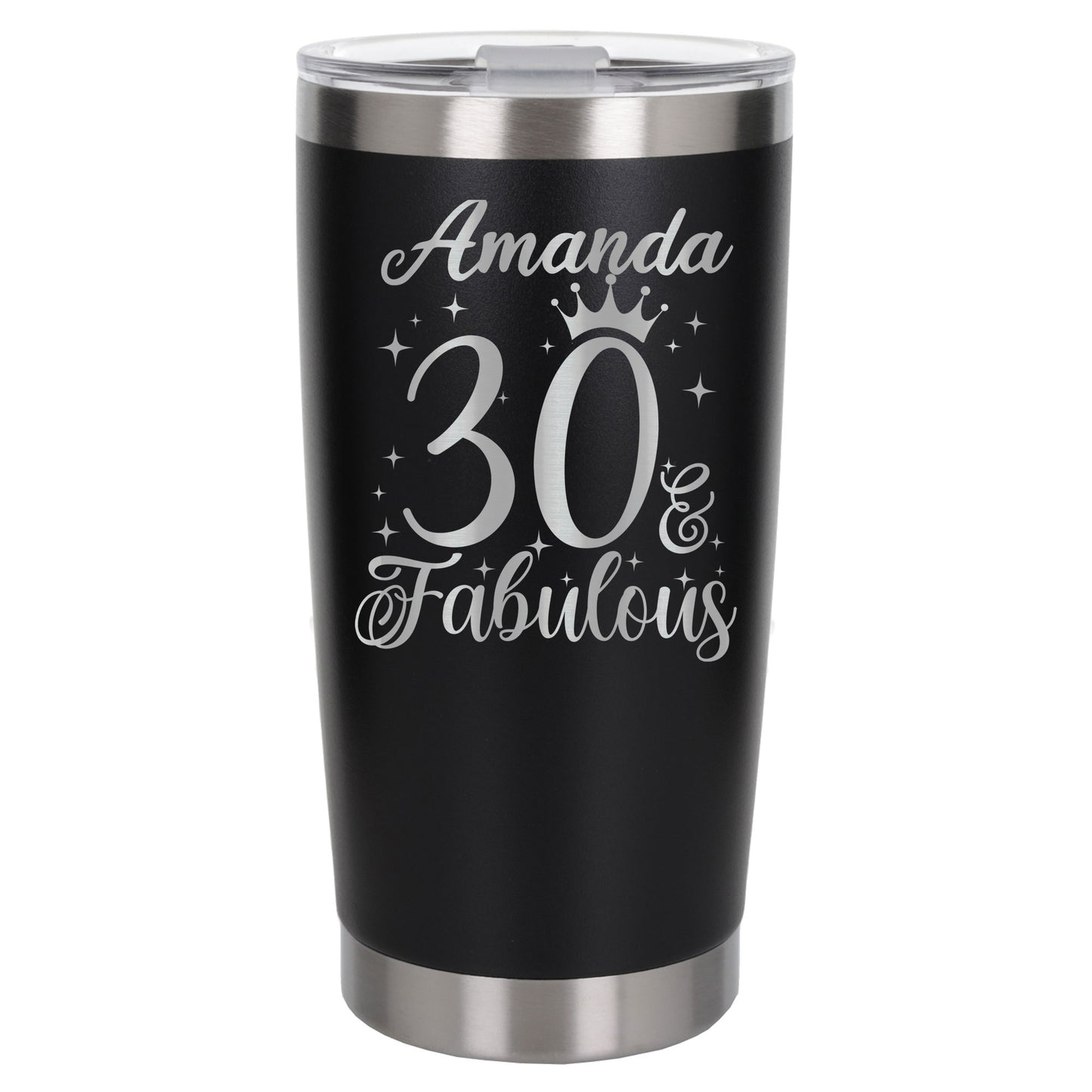 Black Thermal Metal Coffee Cup