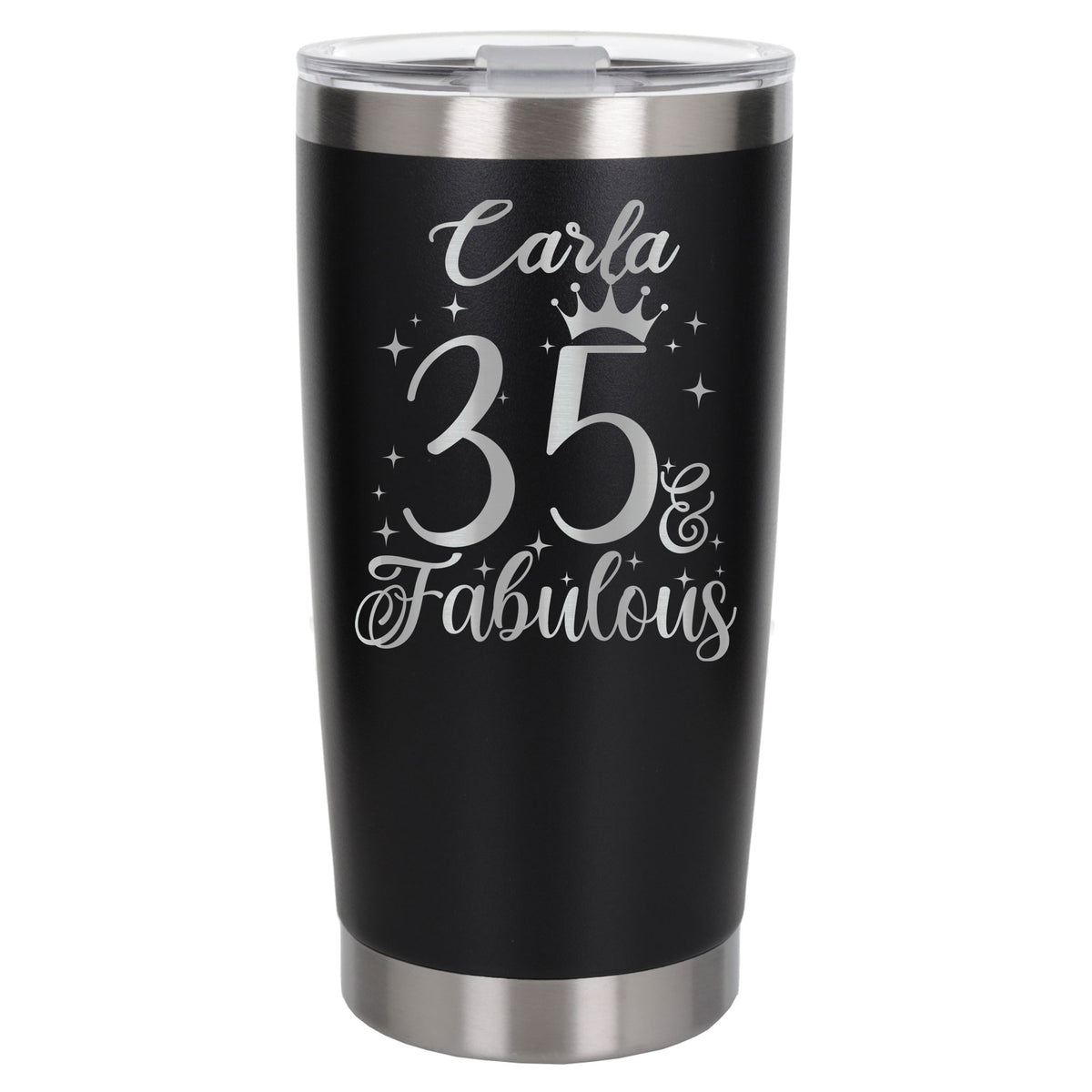 Black Thermal Metal Coffee Cup