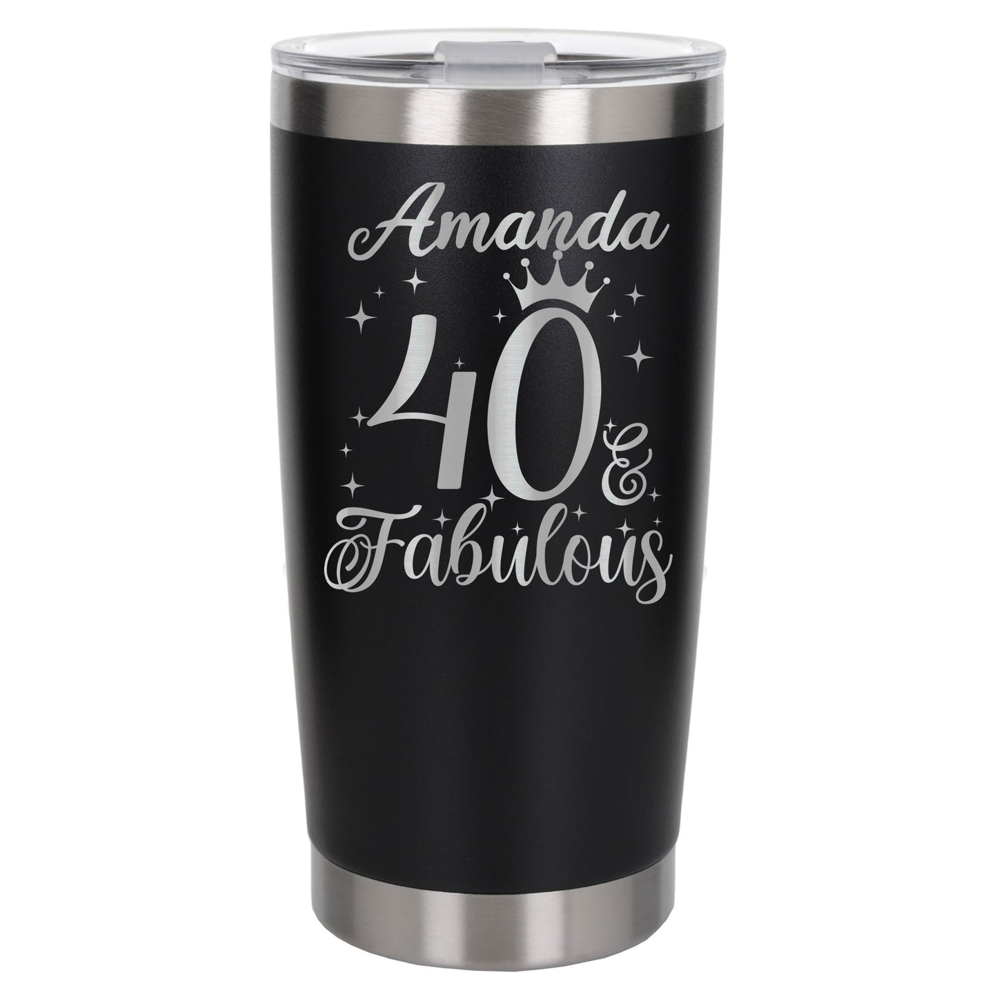 Black Thermal Metal Coffee Cup