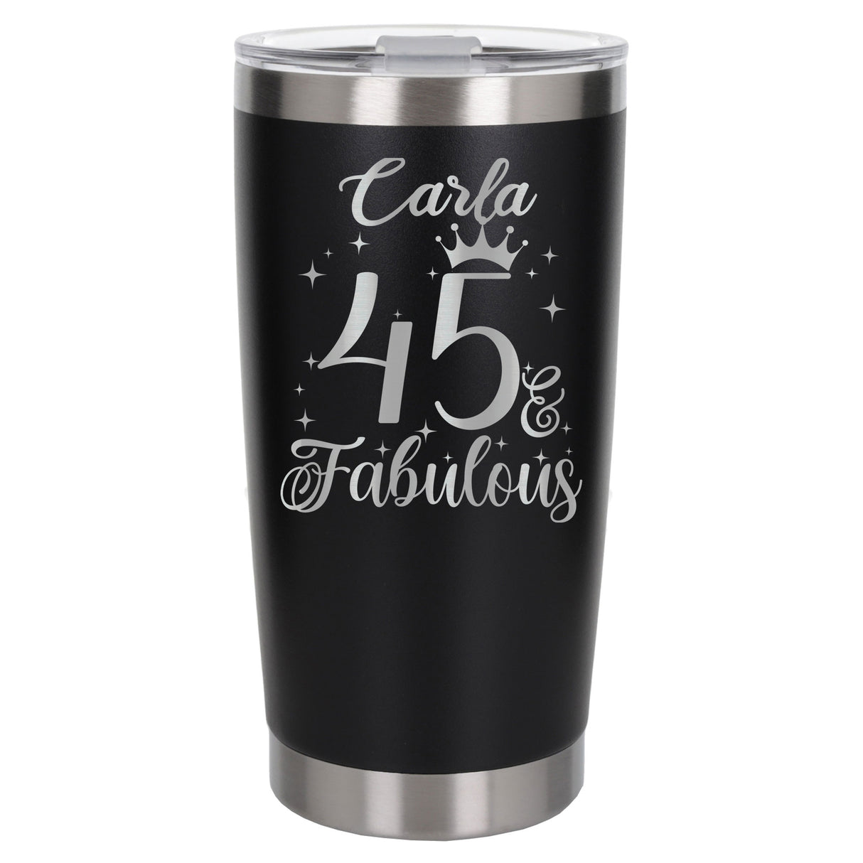 Black Thermal Metal Coffee Cup