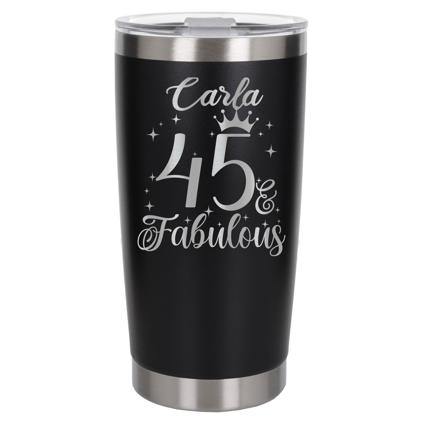 Black Thermal Metal Coffee Cup