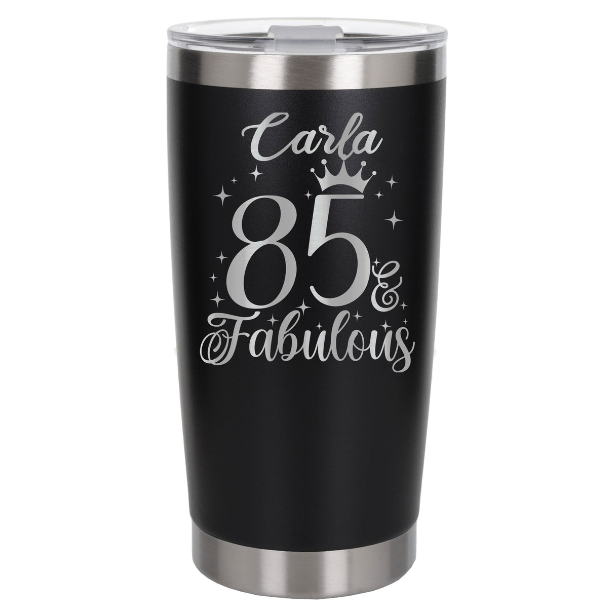 Black Thermal Metal Coffee Cup