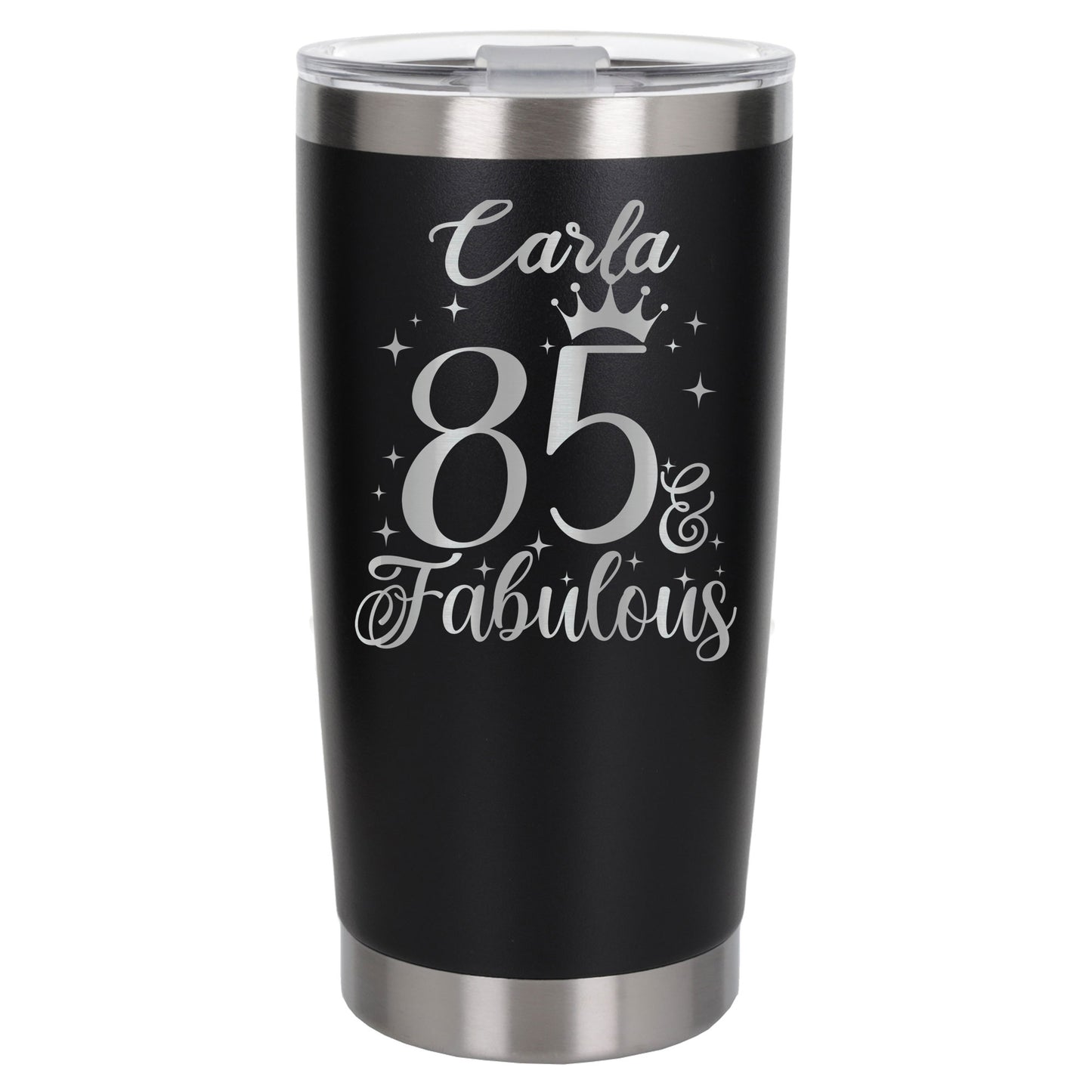 Black Thermal Metal Coffee Cup