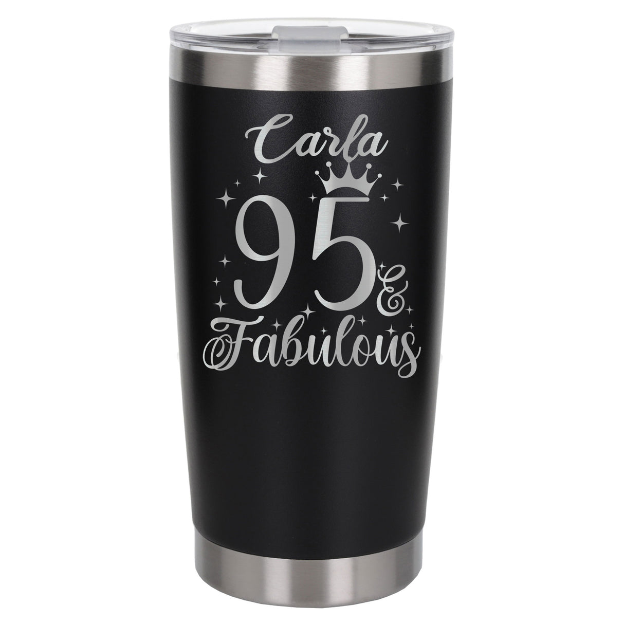 Black Thermal Metal Coffee Cup