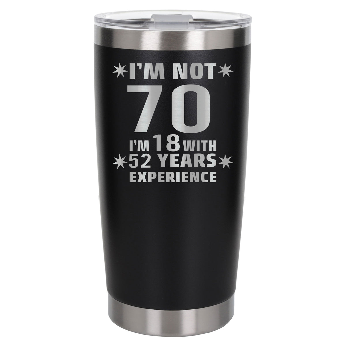 Black Thermal Metal Coffee Cup