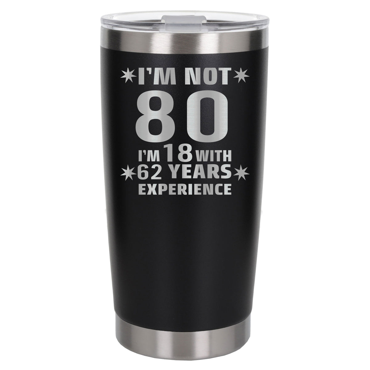 Black Thermal Metal Coffee Cup