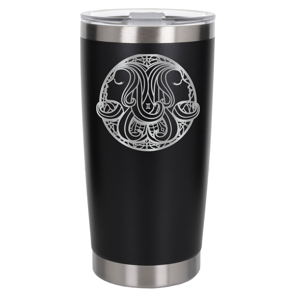 Black Thermal Metal Coffee Cup