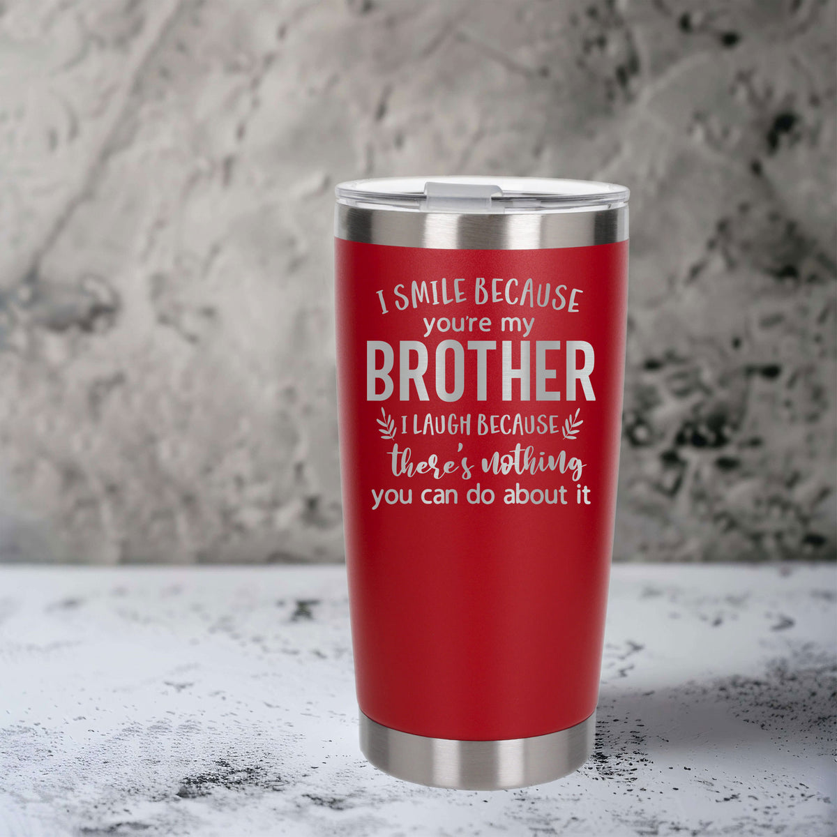Red Thermal Metal Coffee Cup