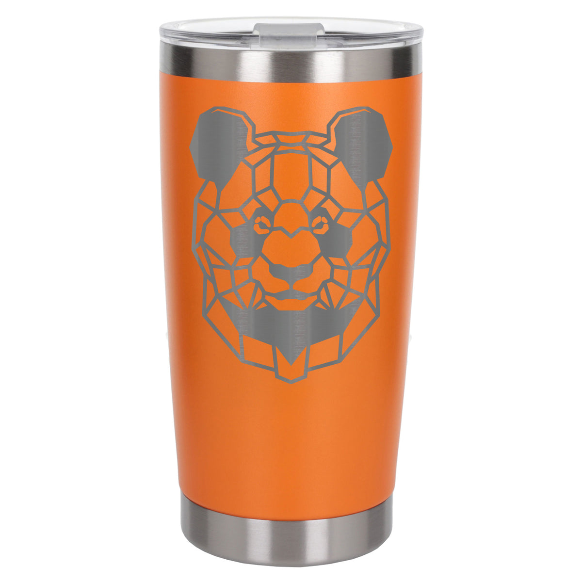Orange Thermal Metal Coffee Cup