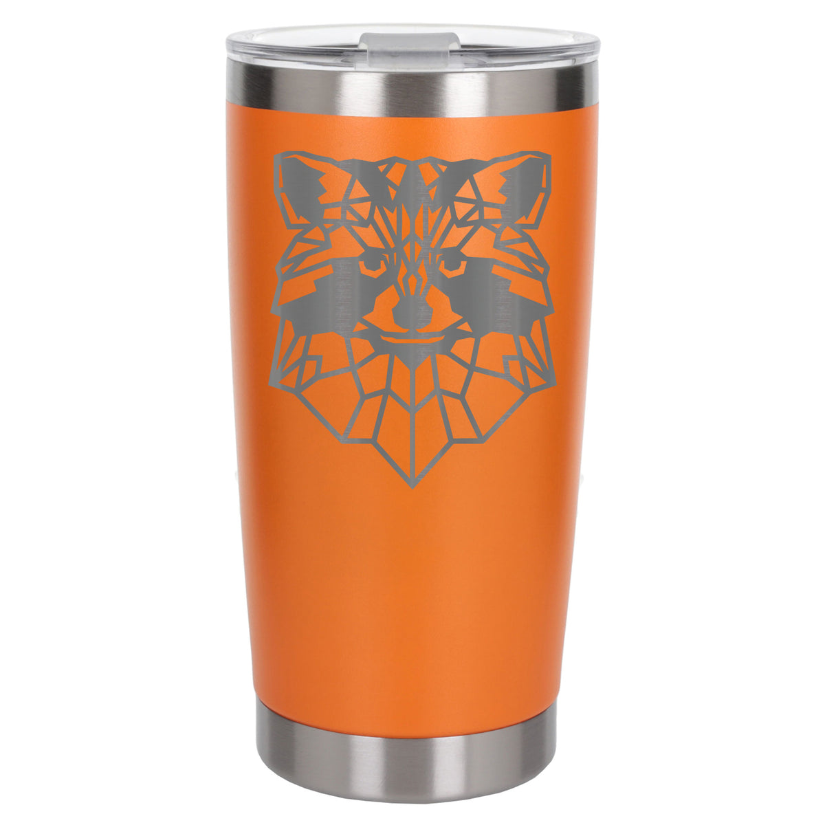 Orange Thermal Metal Coffee Cup