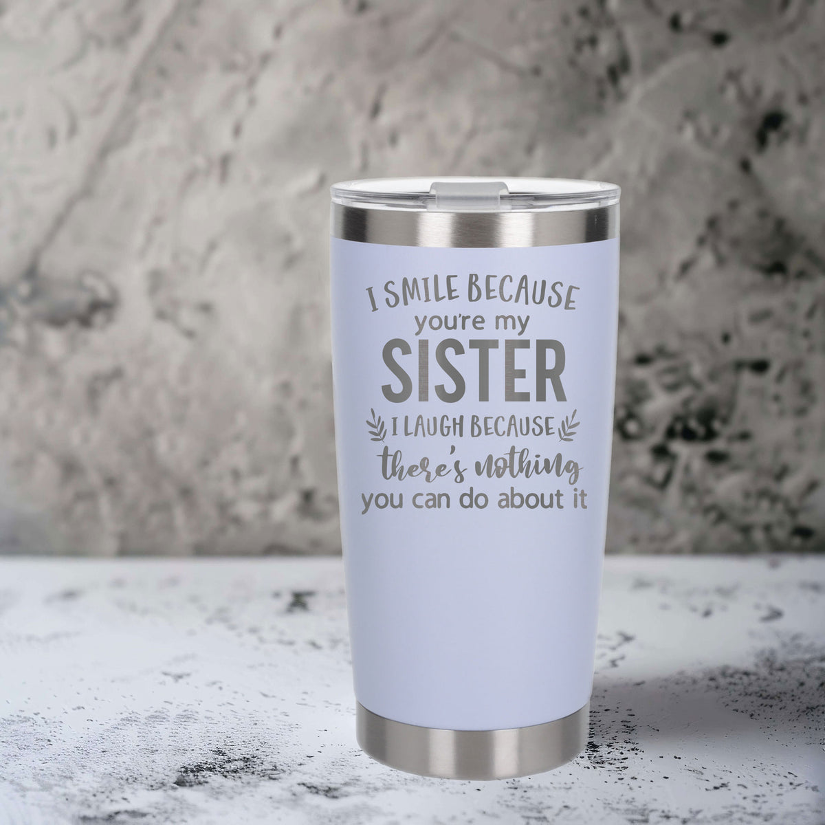 White Thermal Metal Coffee Cup